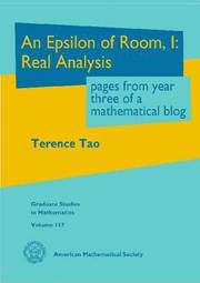 An Epsilon of Room, Ii: Real Analysis (inbunden)
