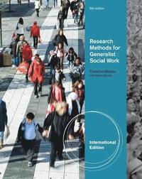 Research Methods for Generalist Social Work (h�ftad)