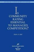 Is Community Rating Essential to Managed Competition?