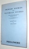 Primary Sources for Victorian Studies