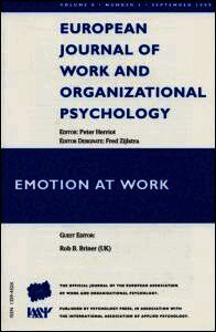 Emotion at Work: v. 8, no. 3 (h�ftad)
