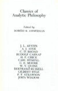 Classics of Analytic Philosophy (inbunden)