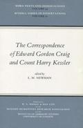 Correspondence of Edward Gordon Craig and Count Harry Kessler