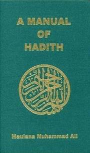 A Manual of Hadith (h�ftad)