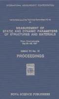 Measurement of Static & Dynamic Parameters of Structures & Materials
