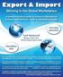 Export &; Import - Winning in the Global Marketplace