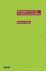 Hospitality In The Age Of Media Representation