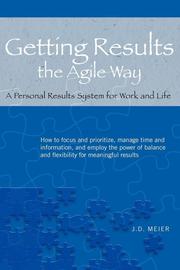 Getting Results the Agile Way (h�ftad)