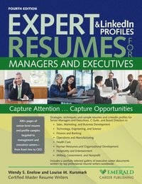 Expert Resumes & LinkedIn Profiles for Managers and Executives