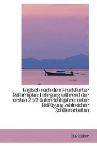 Englisch Nach Dem Frankfurter Reformplan