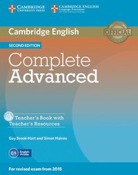 Complete Advanced Teacher's Book with Teacher's Resources CD-ROM