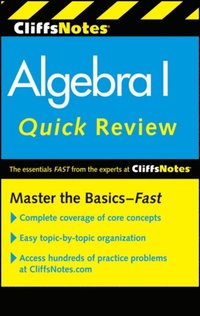 CliffsNotes Algebra I Quick Review (h�ftad)
