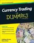 Currency trading for dummies