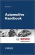 Automotive Handbook