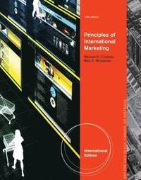 Principles Of International Marketing (h�ftad)