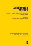 An Historic Tongue