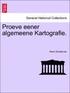 Proeve Eener Algemeene Kartografie.
