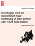 Reistogtje Met de Stoomboot Naar Hamburg in Den Zomer Van 1826 Met Platen