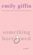 Something borrowed