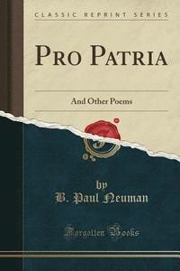 pro patria pro patria