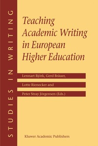 Teaching Academic Writing in European Higher Education (h�ftad)