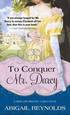 To Conquer Mr. Darcy
