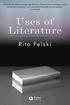 The Uses of Literature