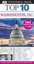 DK Eyewitness Top 10 Travel Guide: Washington DC