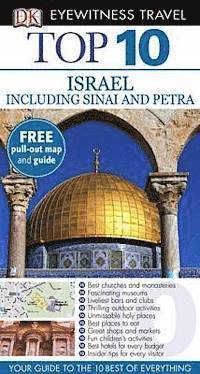DK Eyewitness Top 10 Travel Guide: Israel, Sinai and Petra (h�ftad)