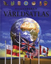 Illustrerad v�rldsatlas (inbunden)