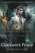 The Infernal Devices: Bk. 2 Clockwork Prince