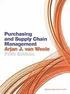 Purchasing and Supply Chain Management