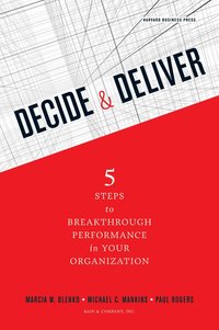 Decide and Deliver (inbunden)