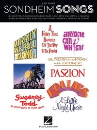 Sondheim Songs, Easy Piano (h�ftad)