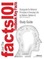 Behavior Principles in Everyday Life (h�ftad)