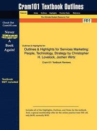 Outlines &; Highlights for Services Marketing (h�ftad)
