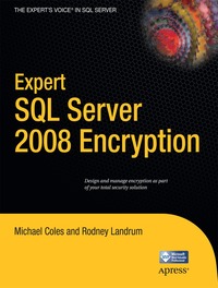 Expert SQL Server 2008 Encryption (inbunden)
