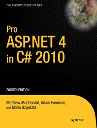 Pro ASP.NET 4.0 In C# 2010 4th Edition (h�ftad)