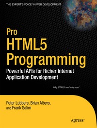 Pro HTML5 Programming (h�ftad)