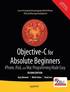 Objective-C for Absolute Beginners: iPhone, iPad and Mac Programming Made Easy 2nd Edition