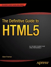 The Definitive Guide to HTML5 (h�ftad)