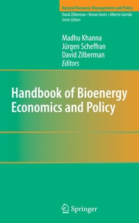 Handbook of Bioenergy Economics and Policy (inbunden)