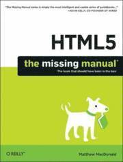HTML5: The Missing Manual (h�ftad)