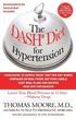 The Dash Diet for Hypertension: Lower Your Blood Pressure in 14 Days - Without Drugs