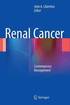 Renal Cancer: Contemporary Management John A Libertino