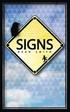 Signs (h�ftad)