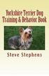 Yorkshire Terrier Dog Training & Behavior Book