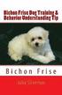 Bichon Frise Dog Training & Behavior Understanding Tip
