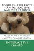 Poodles - Fun Facts - An Interactive Games Quiz Book