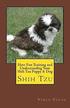 Have Fun Training and Understanding Your Shih Tzu Puppy & Dog